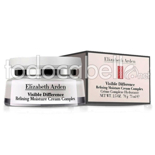 Elizabeth Arden Visible Difference Refining Moisture Cream Complex 75 Ml - Crema Hidratante Para El Rostro