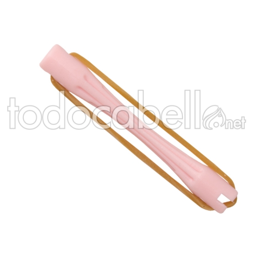 BAG 100 H.RODS PLAST.Nº1 PINK