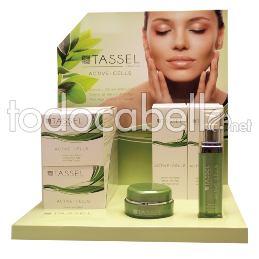 DISPLAY TASSEL FACE CREAM ACTIVE CELLS