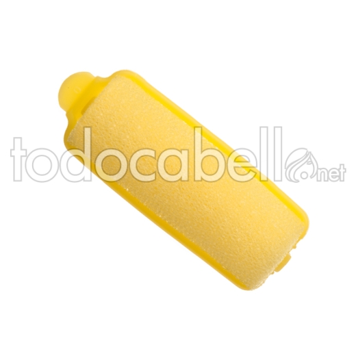 10 YELLOW FOAM ROLLERS BAG