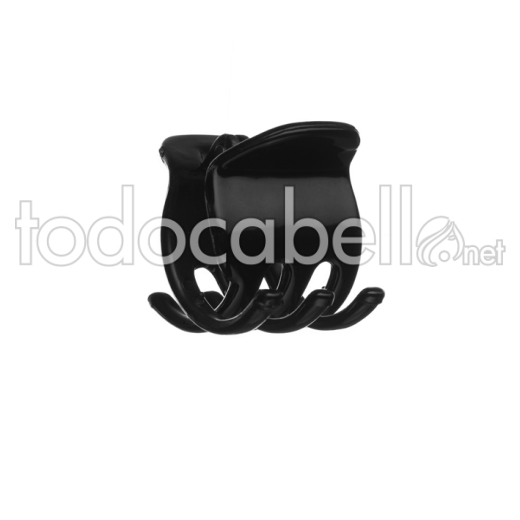 BAG 12 CLAMPS 4CM BLACK