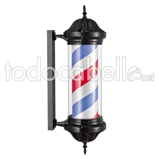 BLACK BARBER POLE