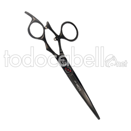 BARBER SCISSORS 6.5" BLACK QUEEN