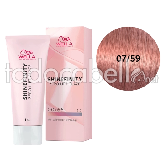 Wella Shinefinity Color Glaze 07/59 Strawberry Wine