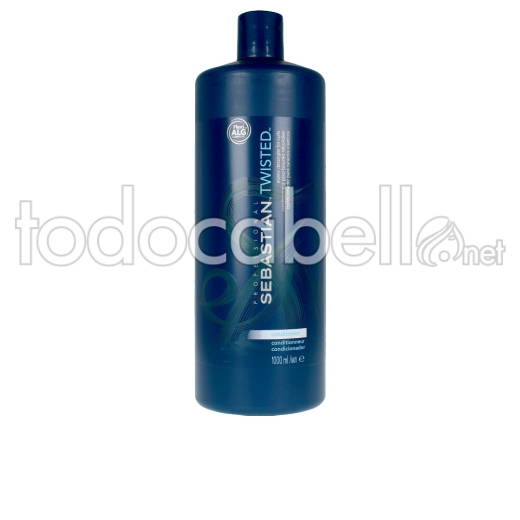 Sebastian Twisted Conditioner Elastic Detangler For Curls 1000 Ml