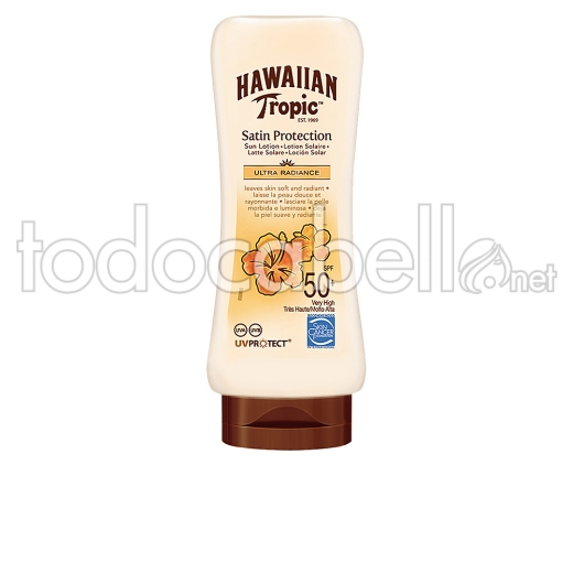 Hawaiian Tropic Satin Ultra Radiance Sun Lotion Spf50+180 Ml