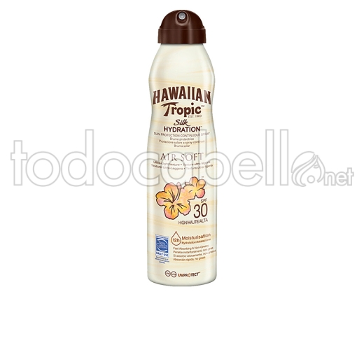 Hawaiian Tropic Silk Air Soft Silk Bruma Spf30 Spray 177 Ml