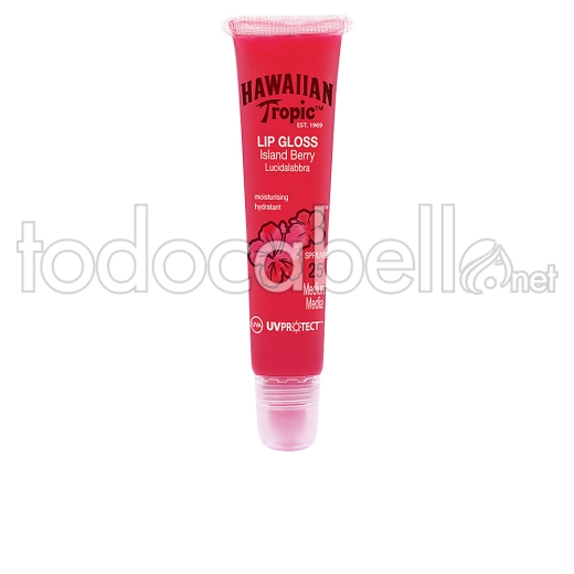 Hawaiian Tropic Lip Gloss Island Berry Spf25 20 Ml