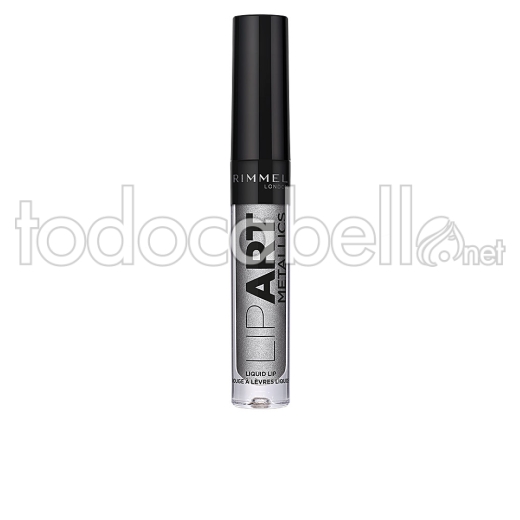 Rimmel London Lip Art Metallics Liquid ref 060-silver