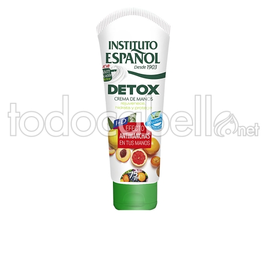 Instituto Español Detox Crema Manos Antimanchas 75 Ml