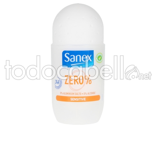 Sanex Zero% Sensitive Deo Roll-on 50 Ml