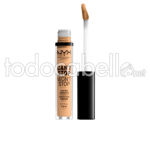 Nyx Can't Stop Won't Stop Contour Concealer ref true Beige 3,5 Ml