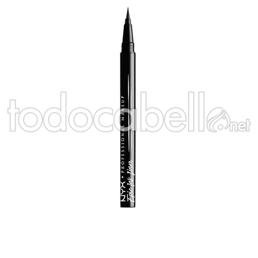 Nyx Epic Ink Liner Eyeliner Waterproof ref brown 1ml