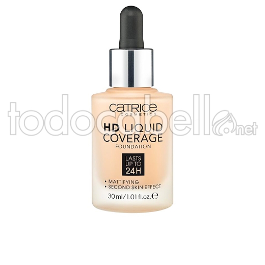 Catrice Hd Liquid Coverage Foundation Lasts Up To 24h ref 030-sand Beig