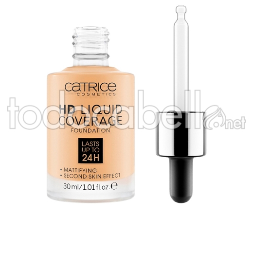 Catrice Hd Liquid Coverage Foundation Lasts Up To 24h ref 036-hazelnut