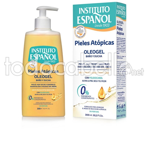 Instituto Español Piel Atópica Oleogel Baño Y Ducha 300ml