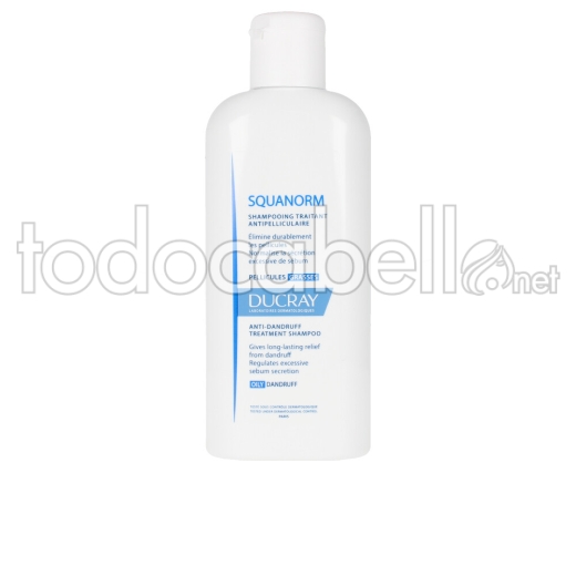 Ducray Squanorm Anti-dandruff Treatment Shampoo Oily Hair 200ml