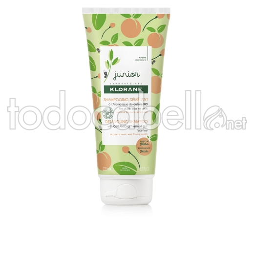 Klorane Junior Detangling Shampoo ref peach 200 Ml