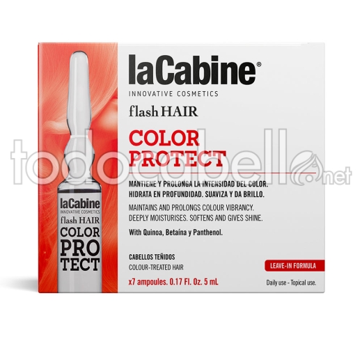 La Cabine Flash Hair Color Protect 7 X 5ml                                   