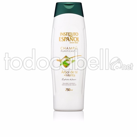 Instituto Español Champú Purificante árbol De Té + Menta 750ml