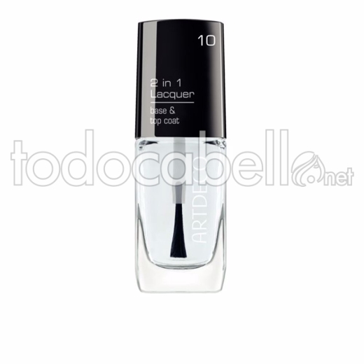 Artdeco 2 In 1 Lacquer Base & Top Coat 10 Ml