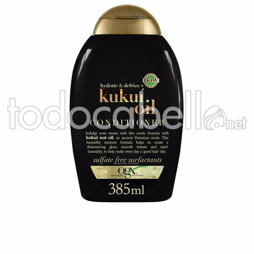 Ogx Kukui Oil Anti-frizz Hair Conditioner 385 Ml