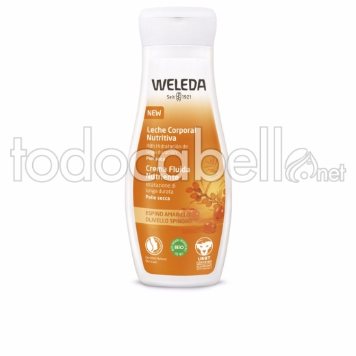 Weleda Espino Amarillo Leche Corporal Nutritiva 200 Ml