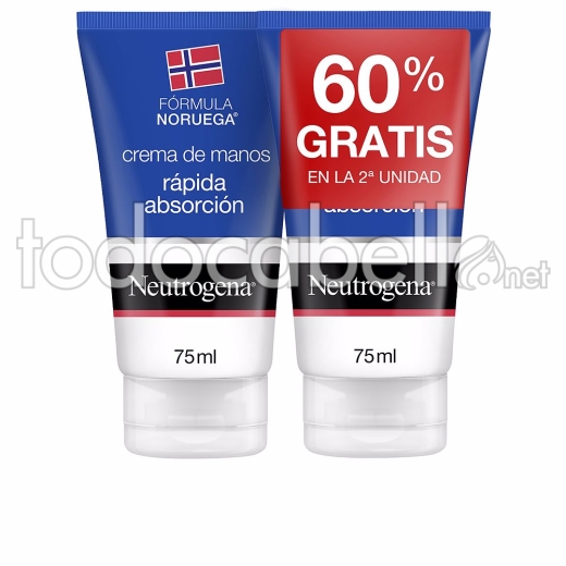 Neutrogena Hand Cream Rápida Absorción Lote 2 Pz