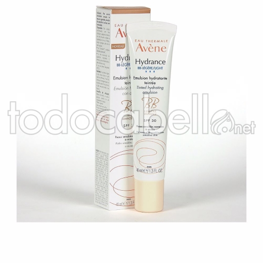 Avene Hydrance Bb Emulsion Hydratante Teintée Spf30 ref lègère 40ml