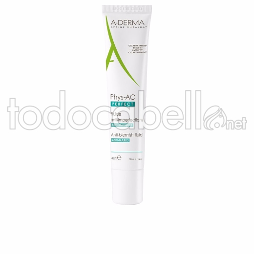 A-derma Phys-ac Perfect Fluido Facial Anti-imperfecciones Y Marcas 4