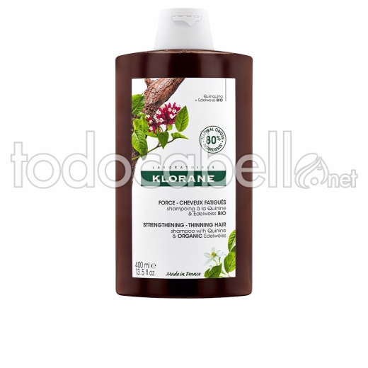 Klorane Fortificante&estimulante Champú A La Quinina Y Edelweiss Bio 400ml