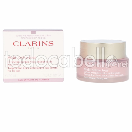 Clarins Multi-active Jour Crème Peaux Sèches 50 Ml