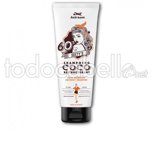 Hairgum Sixty's Recovery Coconut Shampoo 200 Ml