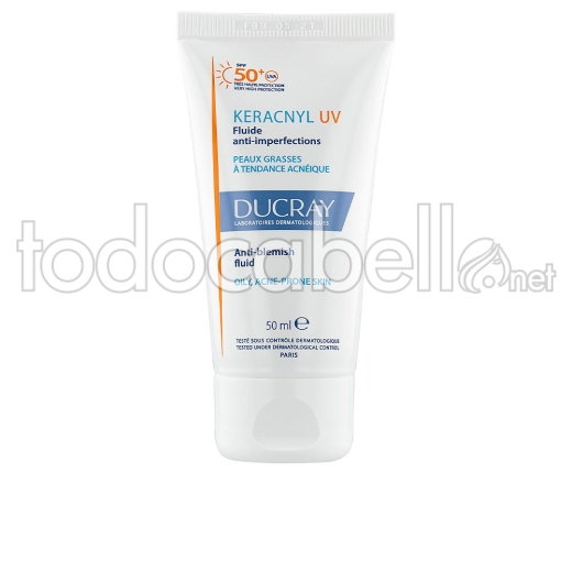 Ducray Keracnyl Uv Fluido Antimperfecciones Spf50+ 50ml