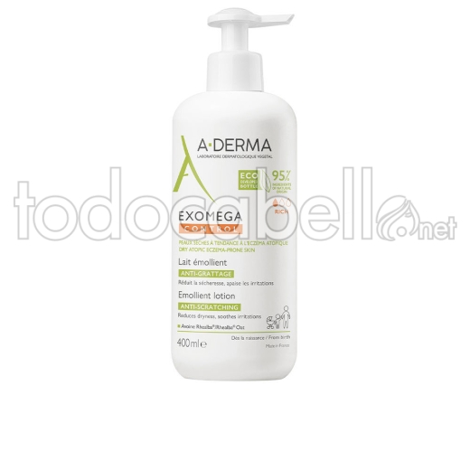 A-derma Exomega Control Leche 400 Ml