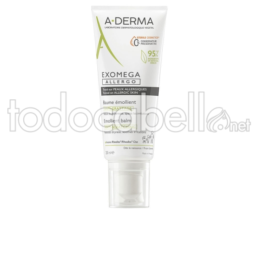 A-derma Exomega Allergo Bálsamo Emoliente 200 Ml