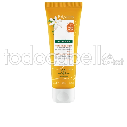 Klorane Monoï Y Tamanu Bio Crema Solar Sublime Spf50+ 50 Ml