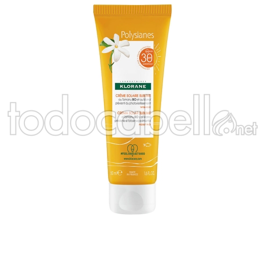 Klorane Monoï Y Tamanu Bio Crema Solar Sublime Spf30 50 Ml