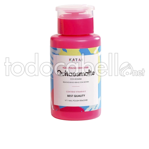 Katai Quitaesmalte Acetona Pro Aroma Fresa Dosificador 200 Ml