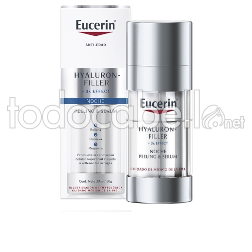 Eucerin Hyaluron Filler Peeling & Serum Noche 30ml