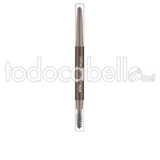 Essence Wow What A Brow Pen Lápiz De Cejas Waterproof ref 03-dark Brown 0,2 Gr