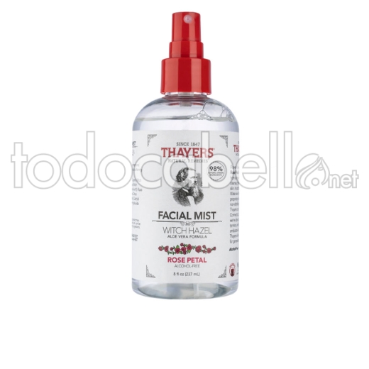 Thayers Rose Petal Tónico Facial 237 Ml