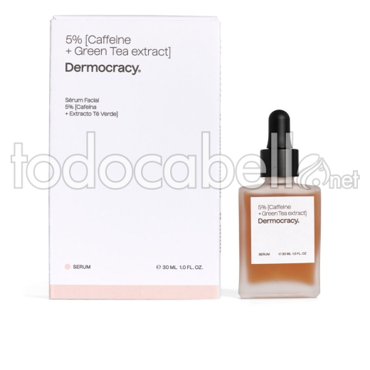 Dermocracy 5% [cafeína + Extracto Té Verde] Sérum Facial 30 Ml