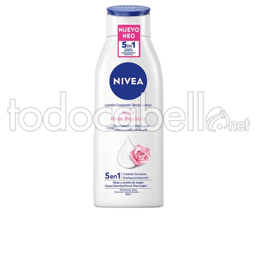 Nivea Rose Blossom Loción Corporal 5 En 1 400 Ml