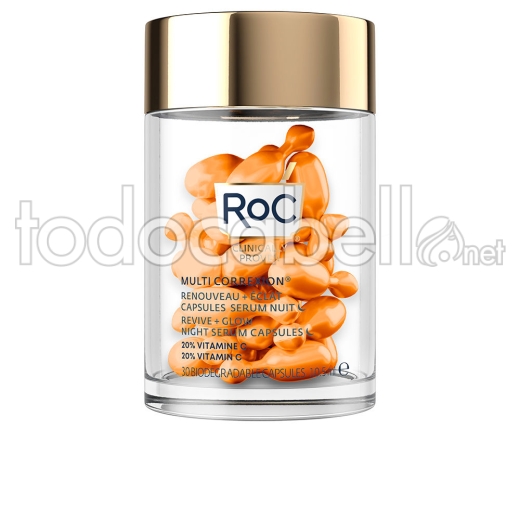 Roc Revive + Glow Serum Noche 30 U