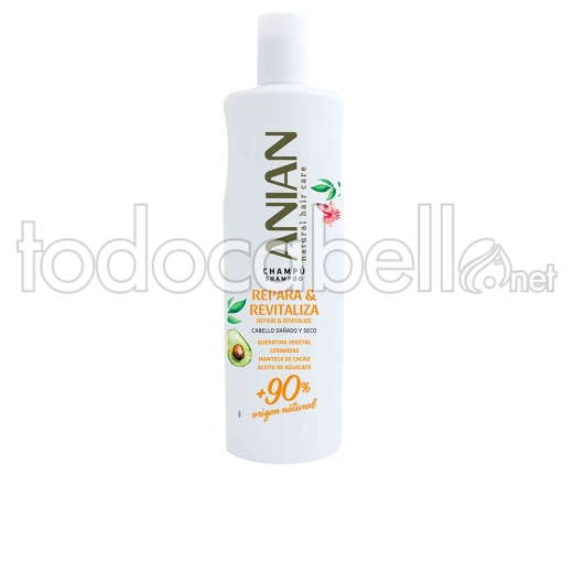 Anian Repara & Revitaliza Champú Queratina Vegetal 400 Ml