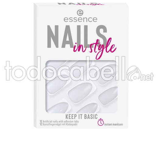 Essence Nails In Style Uñas Artificiales ref 15-keep It Basic 12 U