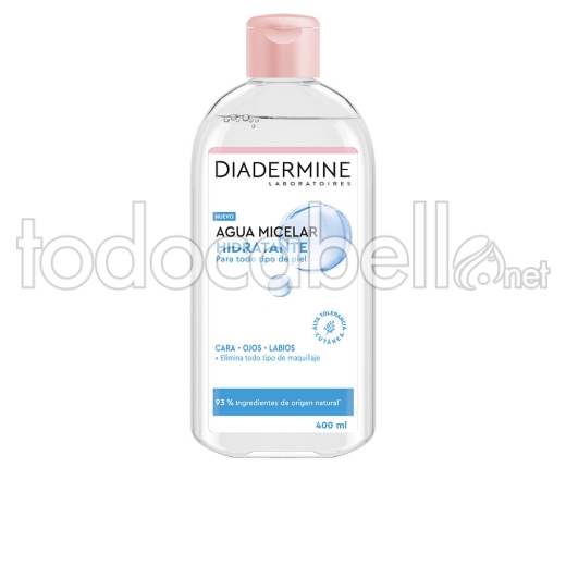 Diadermine Agua Micelar Hidratante Cara-ojos-labios 400 Ml