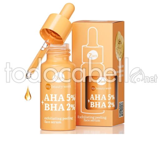 7days Aha 5%+bha 2% Serum Exfoliante Facial 20ml