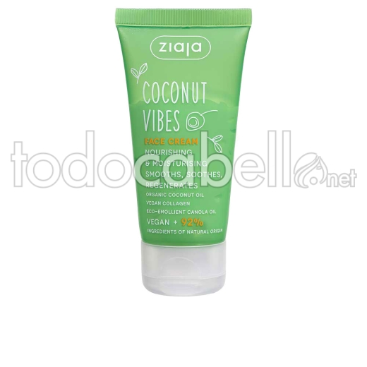 Ziaja Coconut & Orange Vibes Crema Facial Nutritiva 50 Ml